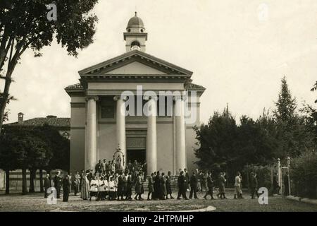 Alcune immagini di Crespiatica nel tempo Stock Photo