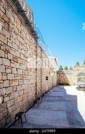 Beechworth Gaol in Victoria Australia Stock Photo