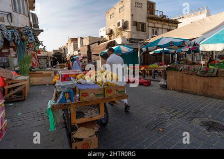 fruit and vegetable market in the old town  Jeddah, Saudi Arabia. (CTK Photo/Ondrej Zaruba) Stock Photo