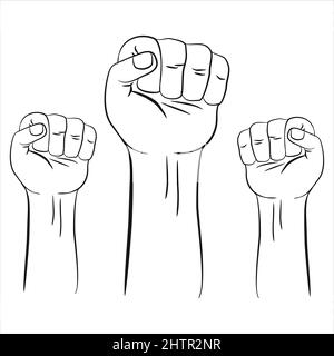 Hand drawn labor day background Vector. Stock Vector