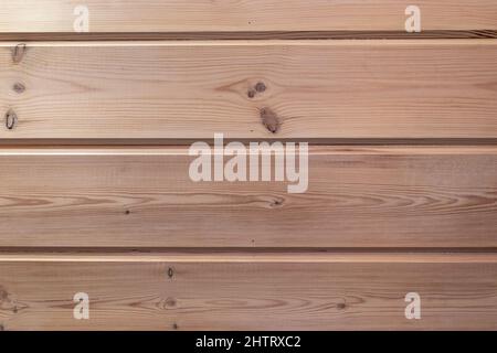 Wood texture background. Detail of sauna wall. Stock Photo