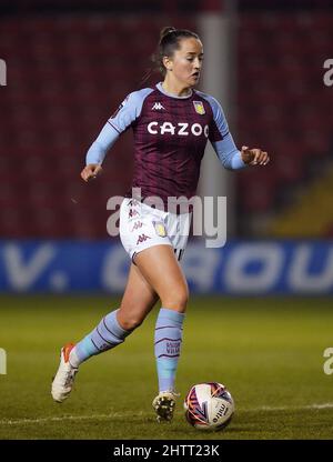 Aston Villa's Anna Patten during the Vitality Women's FA Cup, semi ...