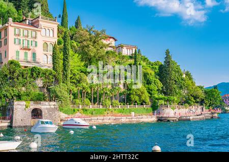 Varenna, the Lombard village of lovers on Lake Como Stock Photo