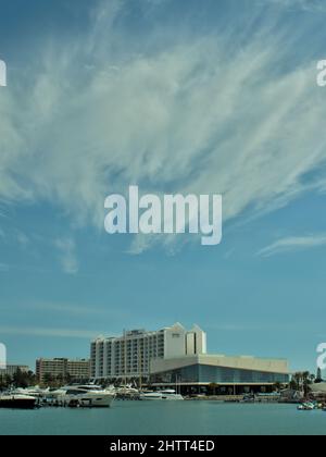 Vilamoura Marina scenery in Algarve, Portugal Stock Photo