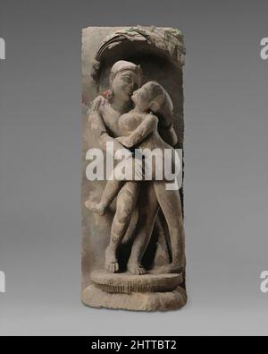 Mithuna Loving couple, (mithuna), Eastern Ganga dynasty, 13th century, Orissa ...