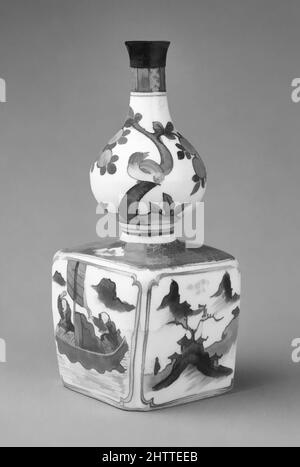 Art inspired by Wine bottle with landscape scenes and poems