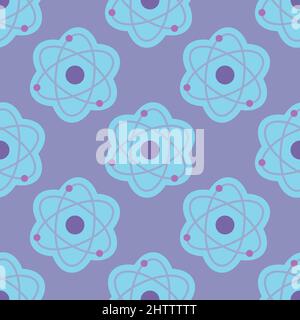 Colorful pattern of science logo for printing and decoration. Vector illustration. Stock Vector