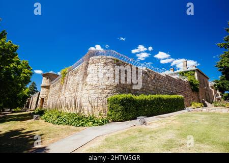 Beechworth Gaol in Victoria Australia Stock Photo