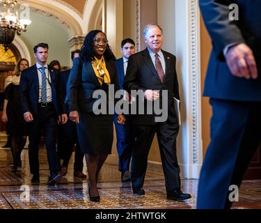 Former Senate Minority Leader Mitch McConnell (R-KY) in a wheelchair