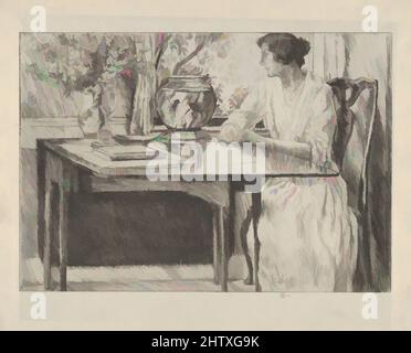 The Colonial Table, 1915, Etching, Plate: 6 15/16 x 9 15/16 in ...