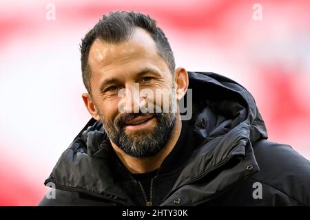 Sports Director Hasan Salihamidzic FC Bayern Munich FCB, Allianz Arena, Munich, Bavaria, Germany Stock Photo