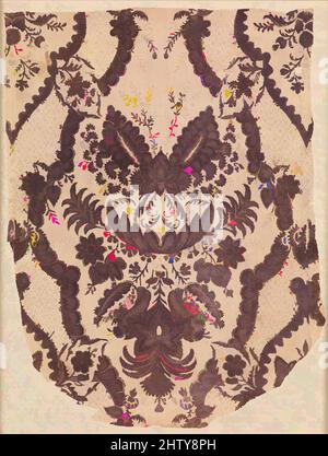 Art inspired by Fragment, 18th century, Attributed to India, Cotton; printed, L. 26 in. (66 cm), Textiles-Painted and/or Printed, Classic works modernized by Artotop with a splash of modernity. Shapes, color and value, eye-catching visual impact on art. Emotions through freedom of artworks in a contemporary way. A timeless message pursuing a wildly creative new direction. Artists turning to the digital medium and creating the Artotop NFT Stock Photo