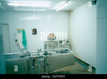 Installation art by Welsh artist Peter Greenaway, 1997 Stock Photo