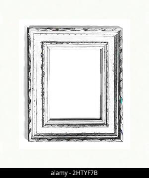 Art inspired by Cassetta frame, late 18th century, Italian, Bologna, Abete, Overall: 20 1/3 x 17in, Frames, Classic works modernized by Artotop with a splash of modernity. Shapes, color and value, eye-catching visual impact on art. Emotions through freedom of artworks in a contemporary way. A timeless message pursuing a wildly creative new direction. Artists turning to the digital medium and creating the Artotop NFT Stock Photo