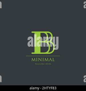 Letter B Logo Icon Design Template. Stock Vector