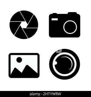 Abstract vector icon on the white, Illustration isolated for graphic and web design. Simple flat symbol. Stock Vector