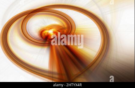 Colorful symmetrical abstract twirl effect for background Stock Photo