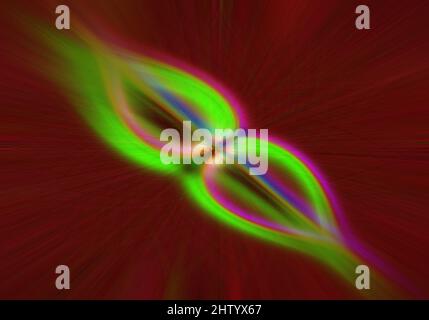 Colorful abstract twirl effect for background Stock Photo