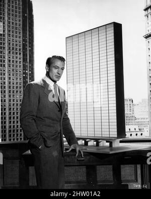 GARY COOPER in THE FOUNTAINHEAD (1949), directed by KING VIDOR. Credit: WARNER BROTHERS / Album Stock Photo