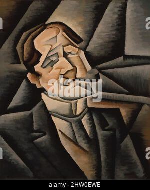 JUAN LEGUA, By Juan Gris, 1911, Spanish Cubist Painting, Oil On Canvas ...