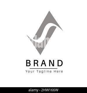 Abstract business logo design. Stock Vector
