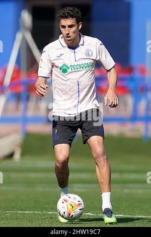 Spain March 8 22 Getafe Cf S Jaime Mata And Mario Presa During Training Session March 8 22 Photo By Acero Alter Photos Sipa Usa Stock Photo Alamy