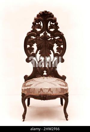 Alexander Roux Chair Art inspired by Slipper Chair, ca. 1860, Made in New York, New York ...