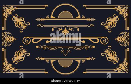 Vintage frame ornamental vintage retro vector illustration Stock Vector
