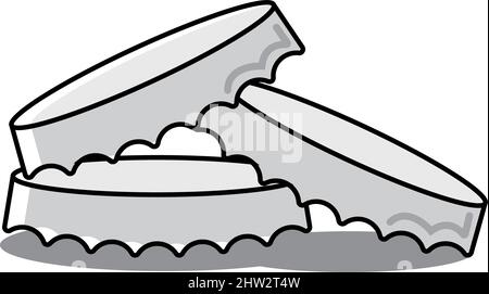 Isolated group of bottle caps Icon Vector illustration Stock Vector