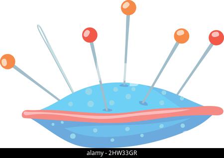 Sewing Needle Pin Cushion Stock Photo - Alamy