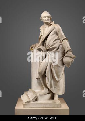Art inspired by The Composer André-Ernest-Modeste Grétry (1741–1813), 1804–8, French, Paris, Marble, Overall (confirmed): 67 1/4 x 36 1/4 x 30 5/8 in. (170.8 x 92.1 x 77.8 cm), Sculpture, Jean-Baptiste Stouf (Belgian (active France), Paris 1742–1826 Charenton-le-Pont, France, Classic works modernized by Artotop with a splash of modernity. Shapes, color and value, eye-catching visual impact on art. Emotions through freedom of artworks in a contemporary way. A timeless message pursuing a wildly creative new direction. Artists turning to the digital medium and creating the Artotop NFT Stock Photo
