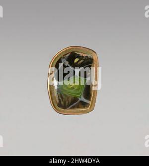 Art inspired by Mosaic glass bowl fragment, Early Imperial, late 1st century B.C.–early 1st century A.D., Roman, Glass; cast, Other: 5/8 x 15/16 in. (1.6 x 2.4 cm), Glass, Rim fragment., Translucent deep purple appearing black, pale blue mixed with yellow and appearing green, opaque, Classic works modernized by Artotop with a splash of modernity. Shapes, color and value, eye-catching visual impact on art. Emotions through freedom of artworks in a contemporary way. A timeless message pursuing a wildly creative new direction. Artists turning to the digital medium and creating the Artotop NFT Stock Photo