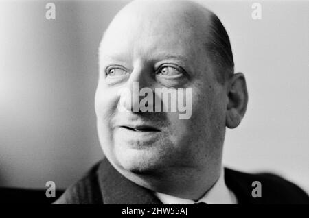 Media Mogul Lord Lew Grade poses for the camera. 24th January 1967. Stock Photo