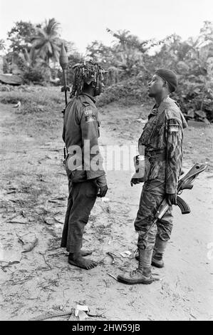 A Biafran Soldier Seen Here During The Conflict With Rocket Propelled ...