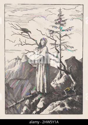 Caspar David Friedrich - Frau mit Umschlagtuch (1804 Stock Photo - Alamy