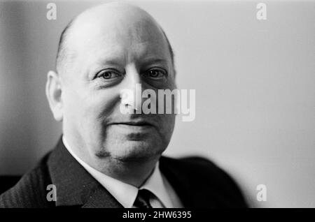 Media Mogul Lord Lew Grade poses for the camera. 24th January 1967. Stock Photo