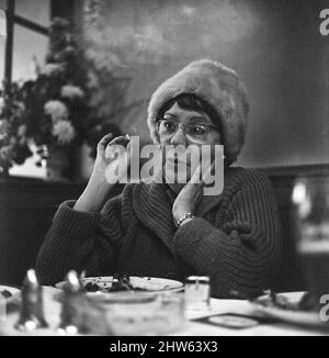 Actress Dandy Nichols who plays the mother in the BBC comedy series 'Till Death Us Do Part'. 2nd January 1967. Stock Photo