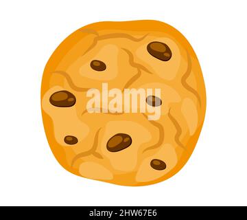 Chocolate cookies vector illustration Stock Vector