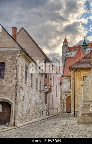 Bratislava, Slovakia, HDR Image Stock Photo
