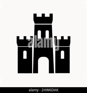 Abstract vector icon on the white, Illustration isolated for graphic and web design. Simple flat symbol. Stock Vector