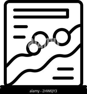 Cereal package icon outline vector. Breakfast milk. Bowl corn Stock Vector