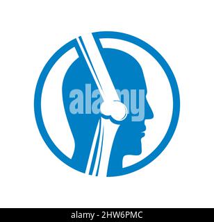 Knee healthcare logo design illustration vector eps format , suitable for your design needs, logo, illustration, animation, etc. Stock Vector