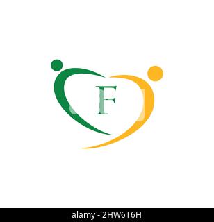 Foundation logo design illustration vector eps format , suitable for your design needs, logo, illustration, animation, etc. Stock Vector