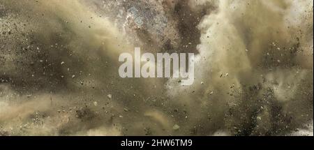 Close up of large electronic detonator blast for rock breaking Stock Photo