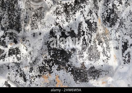 burnt aluminum surface texture background Stock Photo