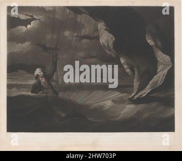 Art inspired by The Perilous Situation of Major Mony, When He Fell into the Sea with His Balloon on the 23rd of July, 1785, Off the Coast of Yarmouth; Most Providentially Discovered and Taken Up by the Argus Sloop, After Having Remained in the Water During Five Hours, June 24, 1789, Classic works modernized by Artotop with a splash of modernity. Shapes, color and value, eye-catching visual impact on art. Emotions through freedom of artworks in a contemporary way. A timeless message pursuing a wildly creative new direction. Artists turning to the digital medium and creating the Artotop NFT Stock Photo