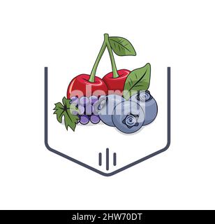 Fruits design illustration vector eps format , suitable for your design needs, logo, illustration, animation, etc. Stock Vector