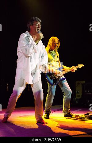 Deep Purple in concert at Hammersmith Apollo in London. 6th September 2002 Stock Photo