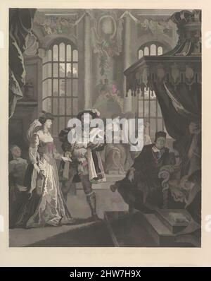 Art inspired by King Henry the Eighth and Anna Bullen, ca. 1728 ...