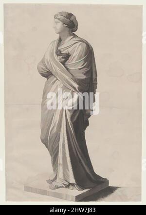 Speculum Romanae Magnificentiae: A Vestal Virgin (?), 16th century ...